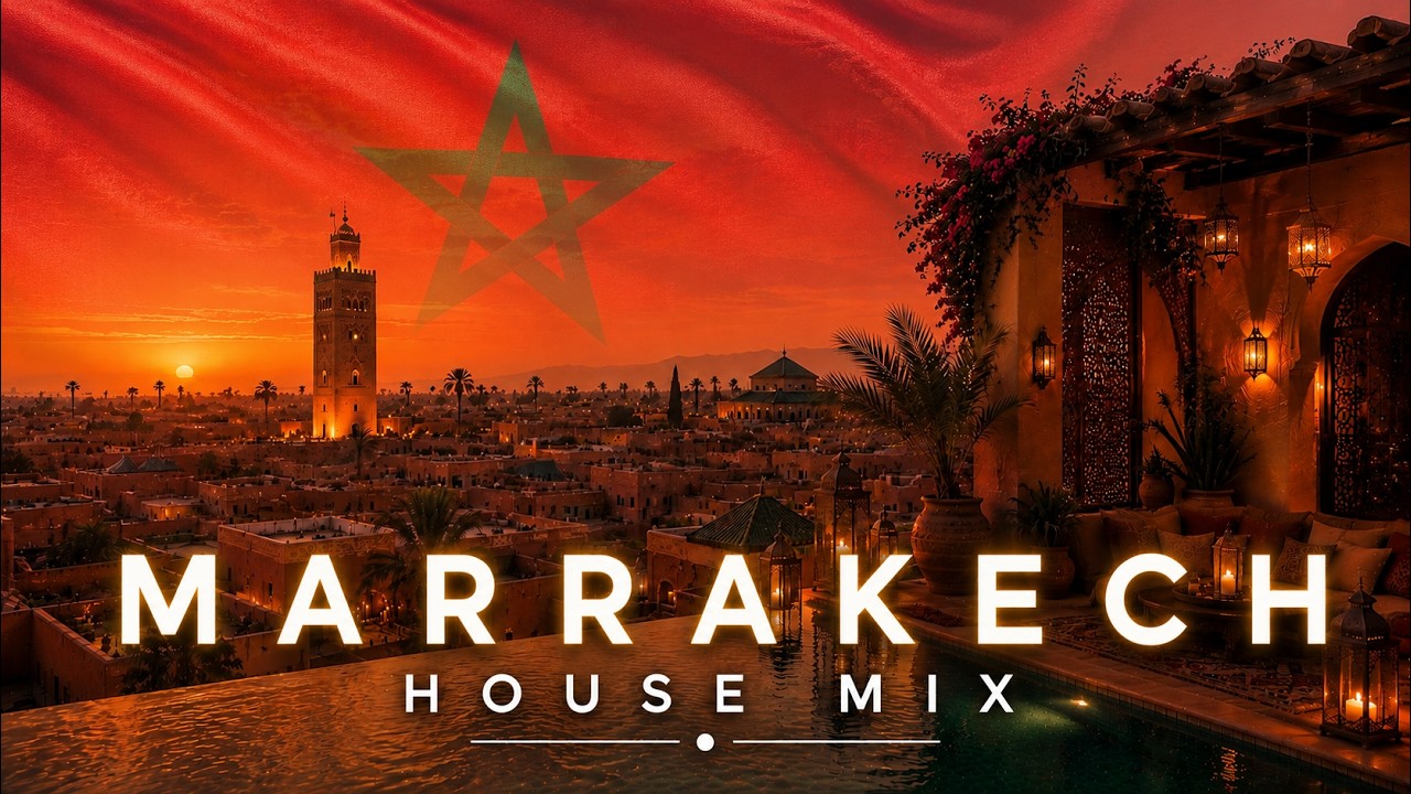 Afro House Mix 🌅 | Marrakech Sunset Vibes & Magical Moroccan Nights (2 Hours)