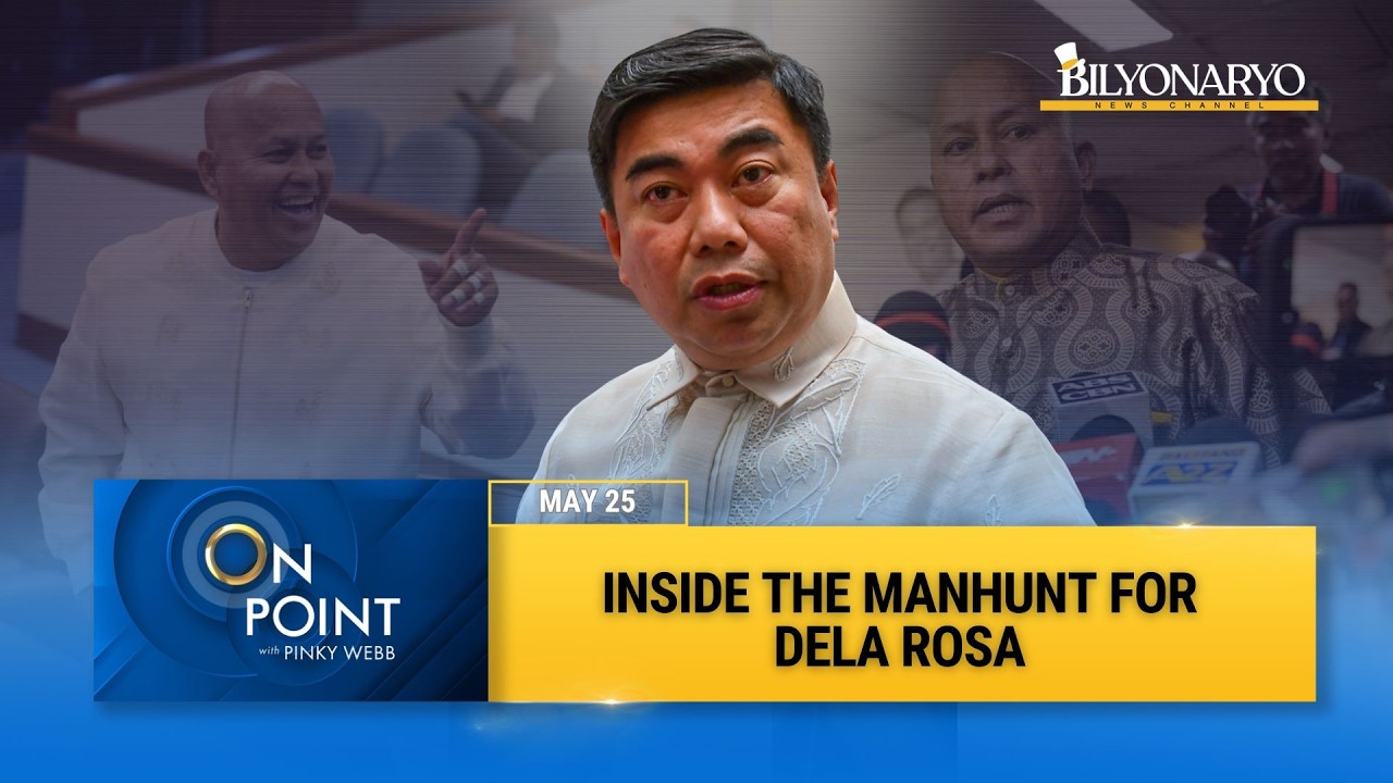 NBI intensifies manhunt for Sen. Bato dela Rosa | Melvin Matibag | On Point