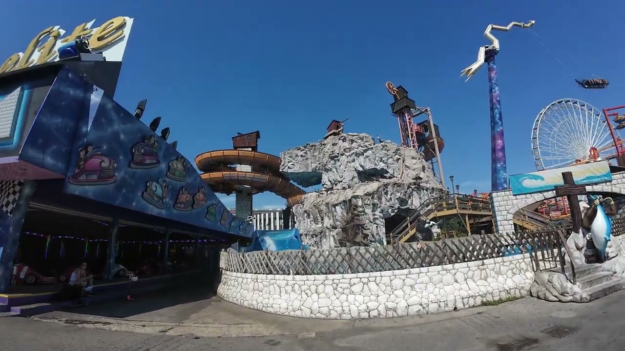 Vienna Prater summer walking Tour 4K on Aug 13 2024