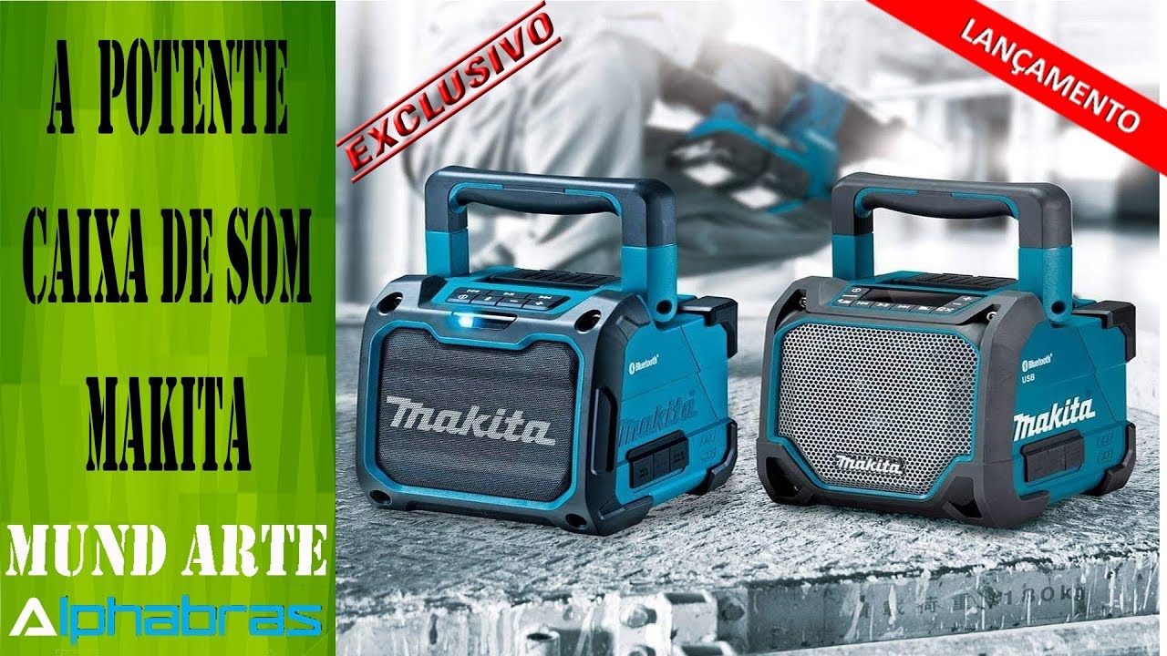 RADIO  ALTO-FALANTE  makita DMR200 e 202