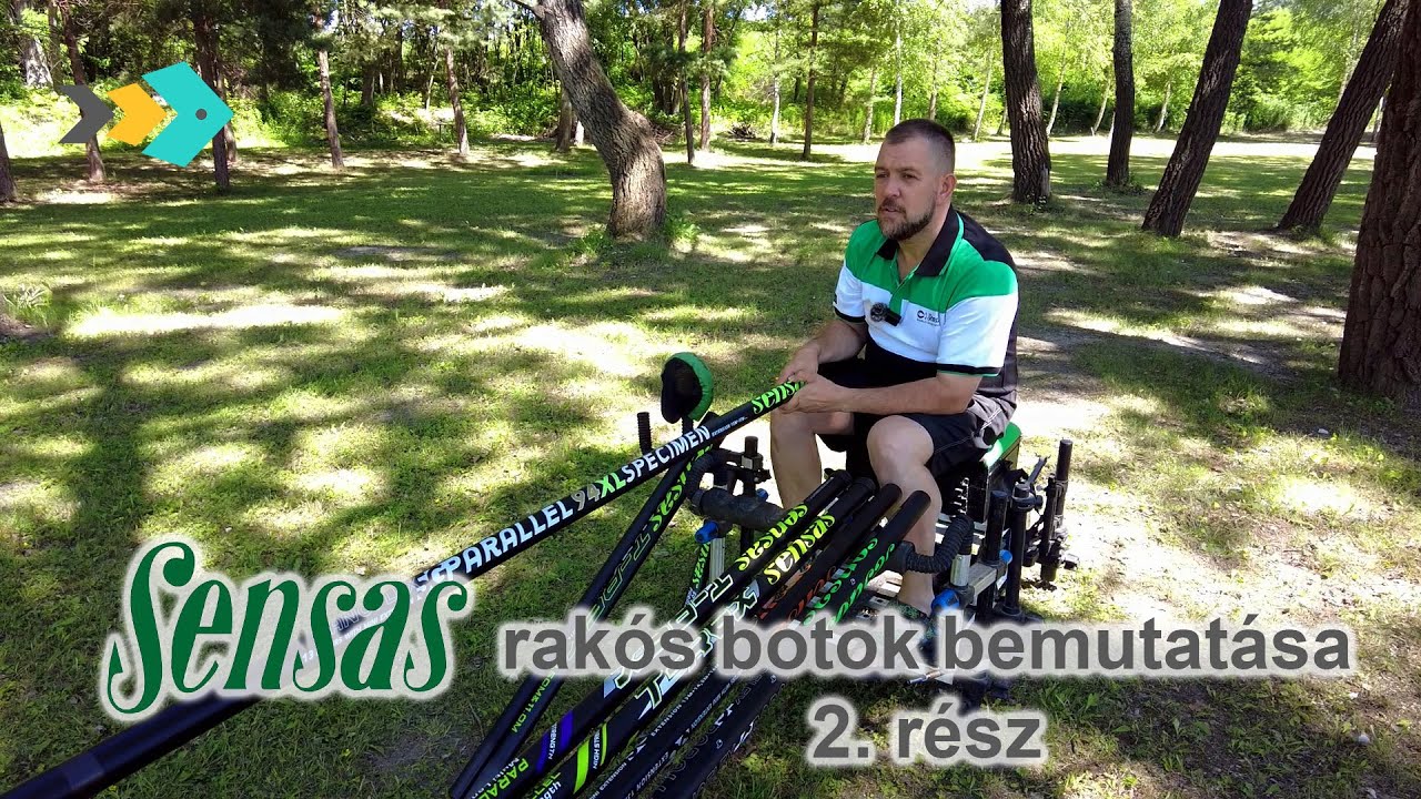 PecaAréna -Termékbemutató: Sensas rakós botok 2.