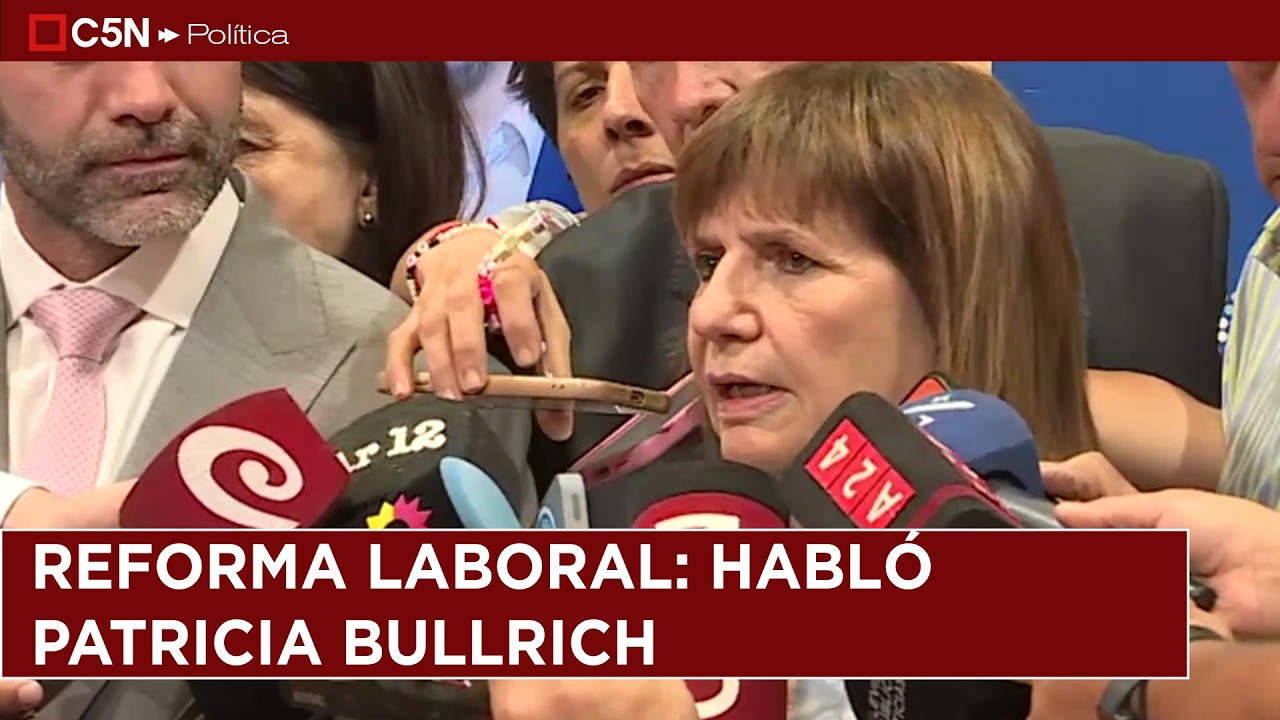 REFORMA LABORAL: HABLÓ PATRICIA BULLRICH