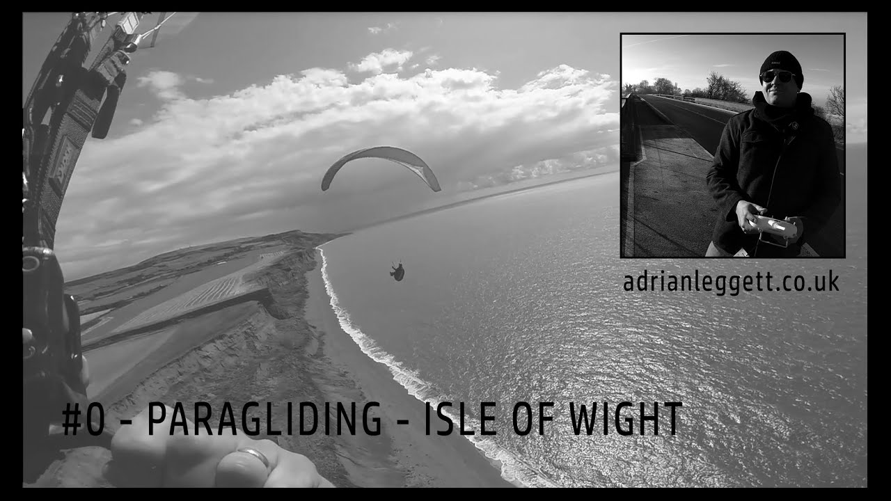 Paragliding - Chale, Isle of Wight - August 2014 - Butterfly Paragliding