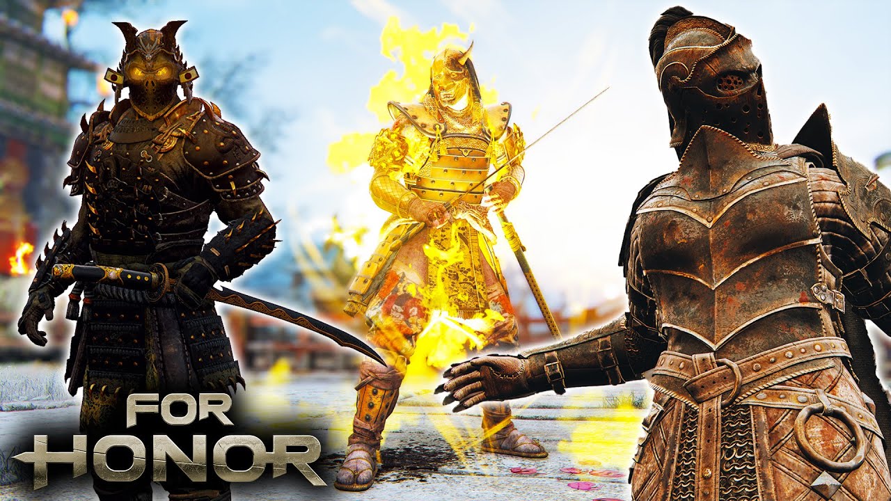 Powerful Mix of Matches from Intimidating Characters [For Honor]