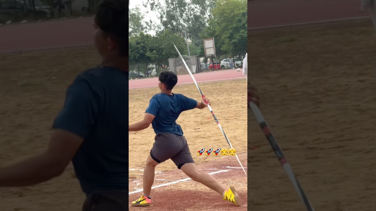 School girl competition javelin throw #cricket #viral #new #song #viral ￼