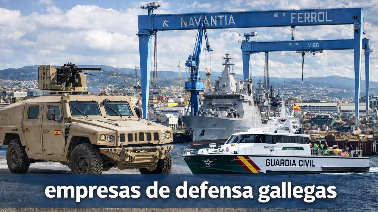 Industria de DEFENSA GALLEGA 1º parte: UROVESA y astilleros de Vigo