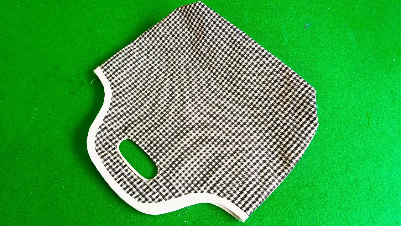 Diy Beautiful Circle Handbag Cutting And Stiching | Handbag Making Tips For Begginers | Handbag