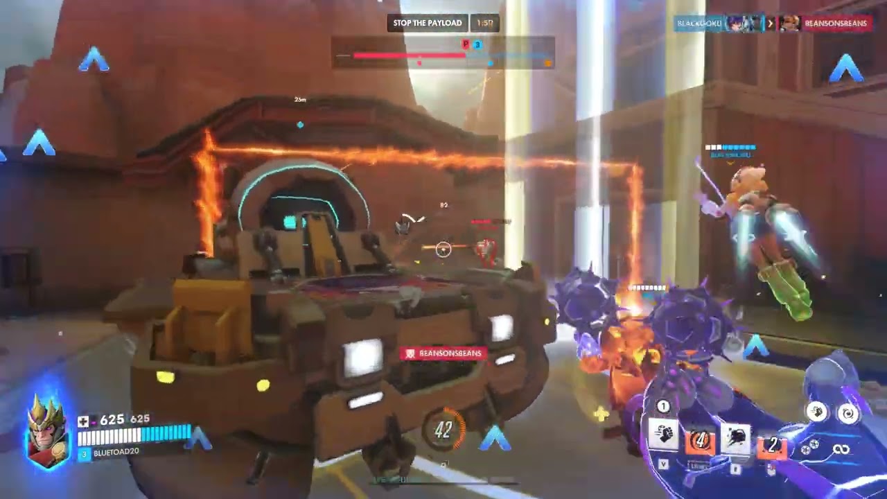 Overwatch Clip - Tight Immortal Sigma Defense Gameplay