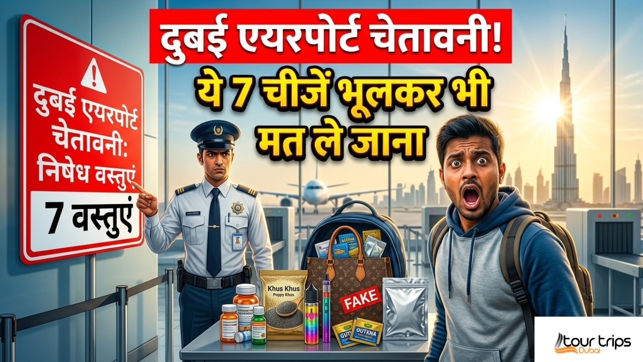 Dubai Airport Rules 2026 | इन 7 चीजों को ले गए तो एयरपोर्ट पर फँस सकते हैं | Dubai Airport Warning 