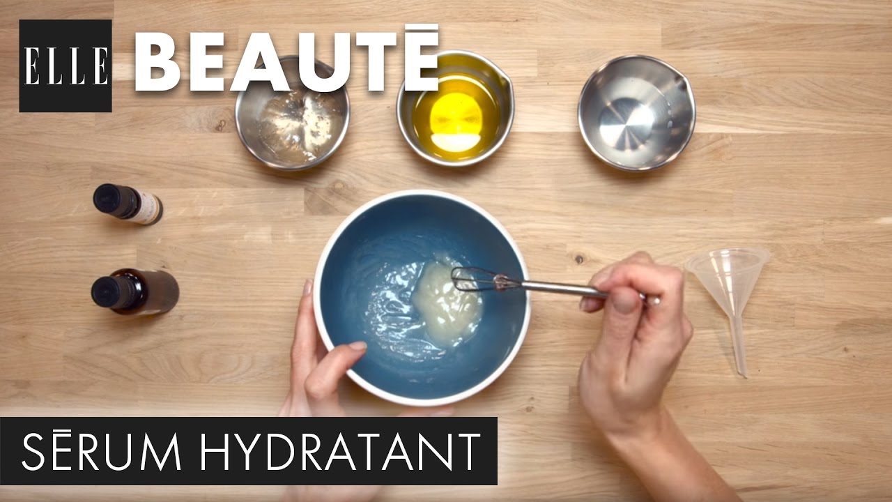 DIY : Comment faire un sérum hydratant I ELLE Beauté