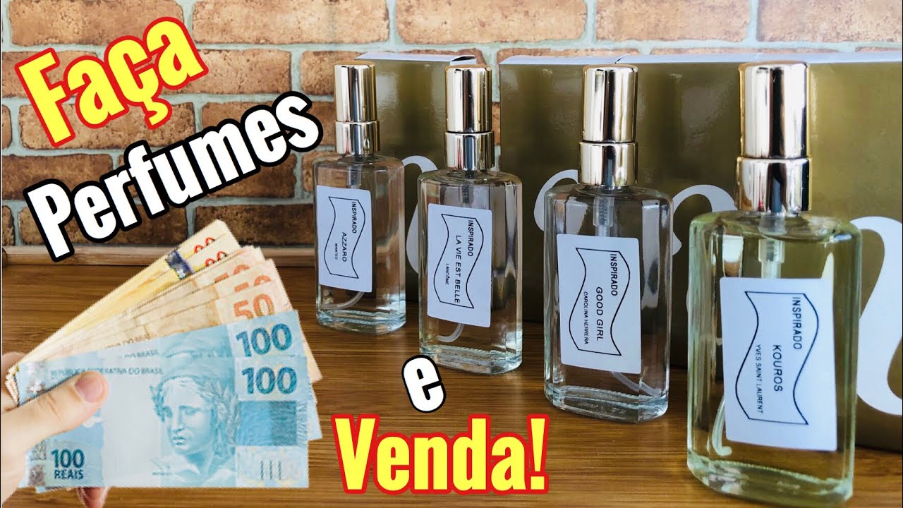 🔥FAÇA SEU PERFUME EM CASA GASTANDO POUCO 😱