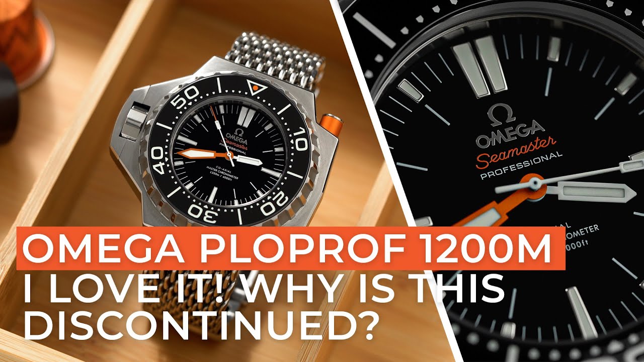 A closer look at the Omega PLOPROF 1200M. The best divewatch