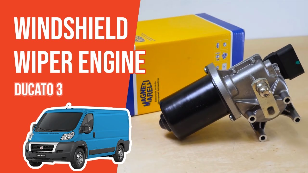 How To Replace the windshield wiper motor Ducato mk3 🌧