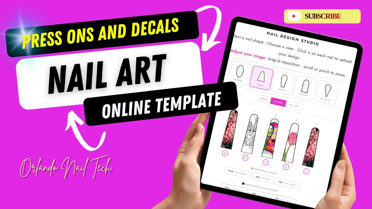 [ORLANDO NAIL TECH] New Shopify Banner for the Nail Design Studio App