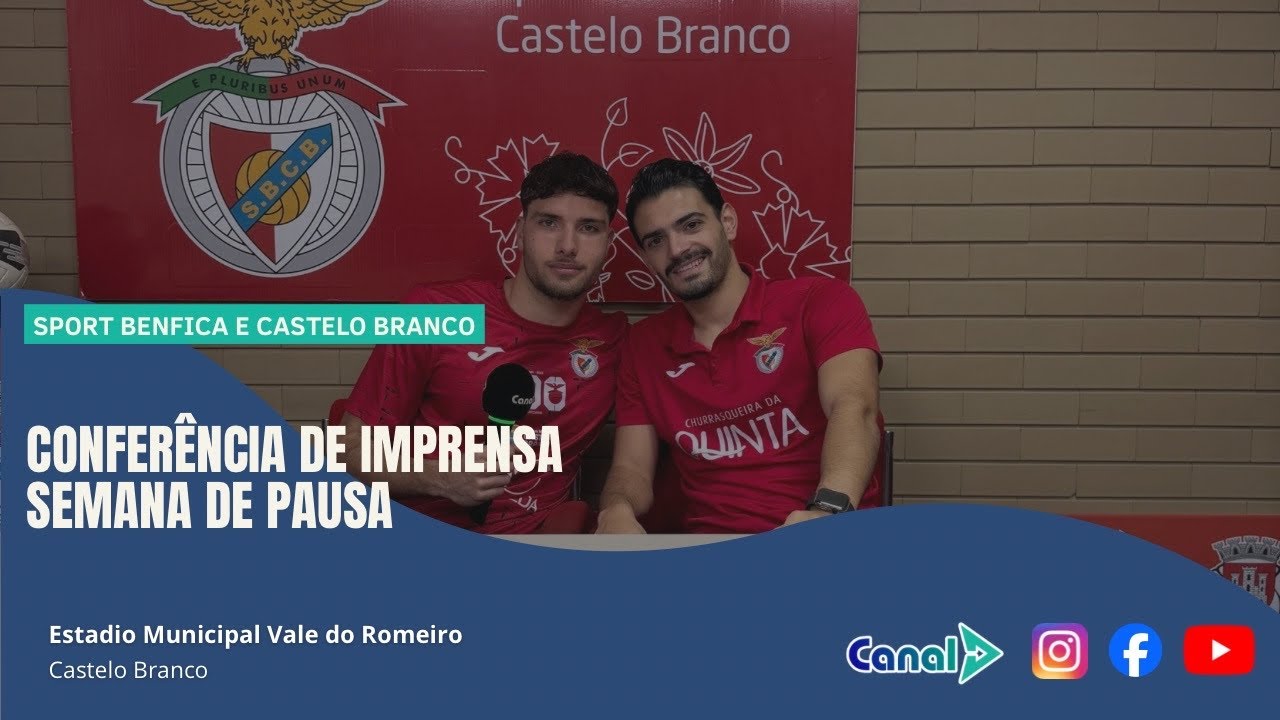 Canal Albicastrense | Conferência de Imprensa Campeonato de Portugal Série C (SBCB)