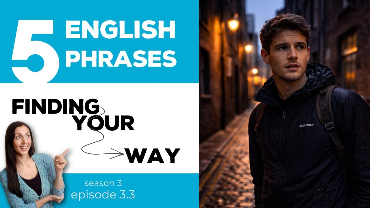 🎙️5 English Phrases for Finding Your Way