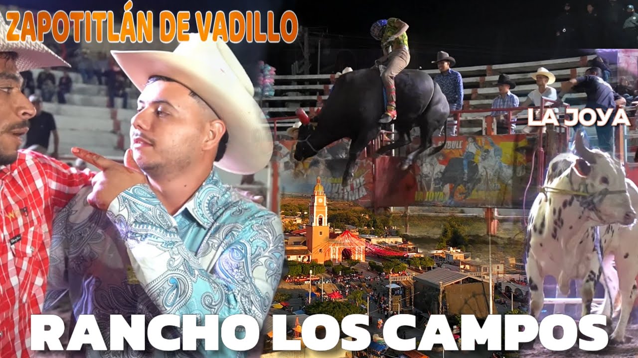 RANCHO LOS CAMPOS LLEGA CON SUS MEJORES TOROS EN ZAPOTITLÁN DE VADILLO, JALISCO, CERRANDO EN GRANDE