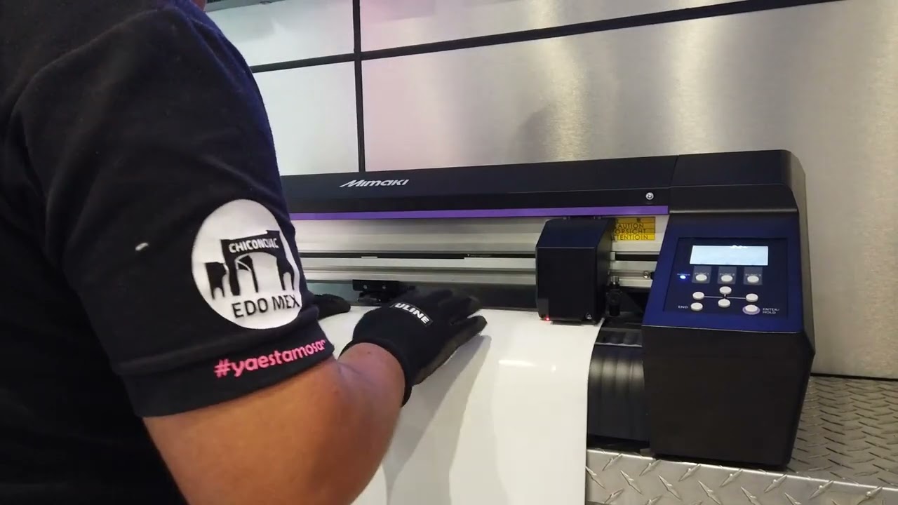TUTORIAL: PLOTTER MIMAKI CG60 AR