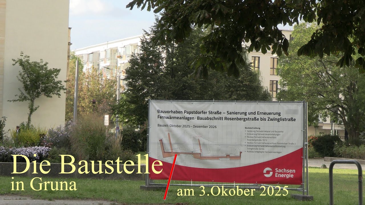 2025 1003 Gruna Fernwärmebaustelle