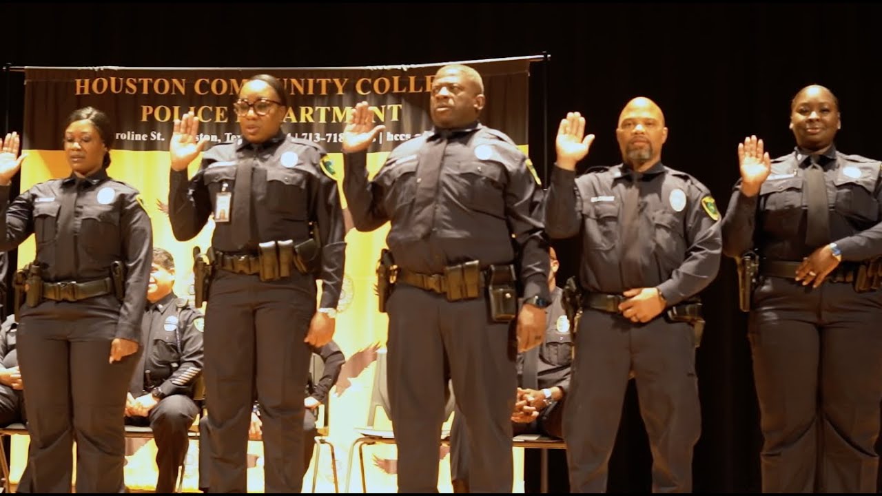 HCCPD swearing-in ceremony