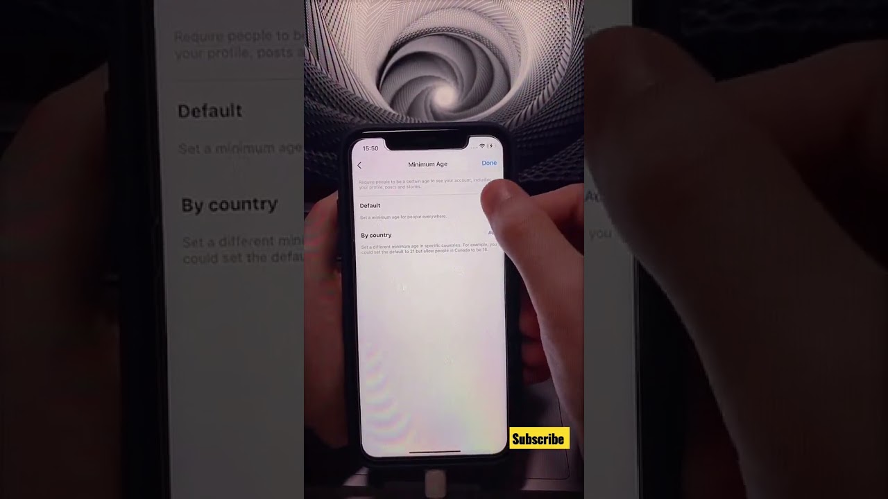 Set an age limit for entering your INSTAGRAM PROFILE account | New trick 😀 🔥
