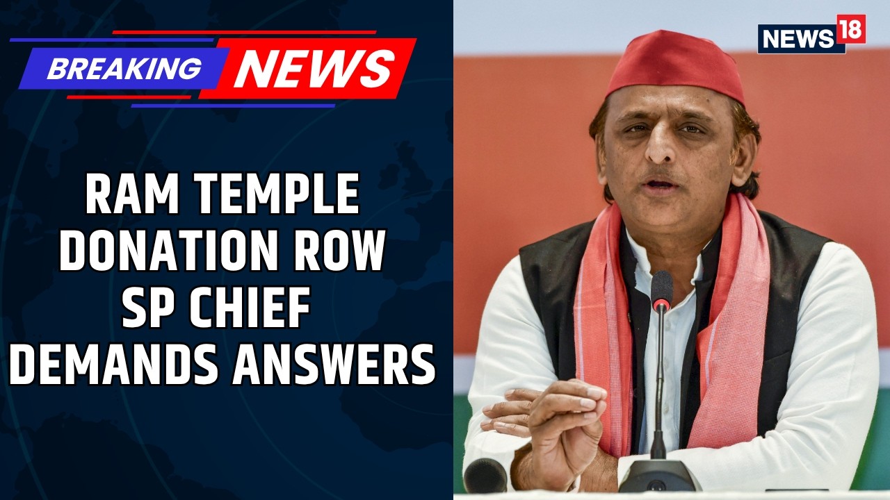 Akhilesh Yadav Escalates Ram Temple Donation Row, Demands Return of Missing Gold, Jewellery, Silver