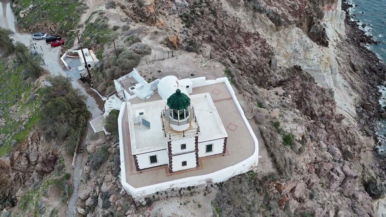 Akrotiri Lighthouse Santorini Greece