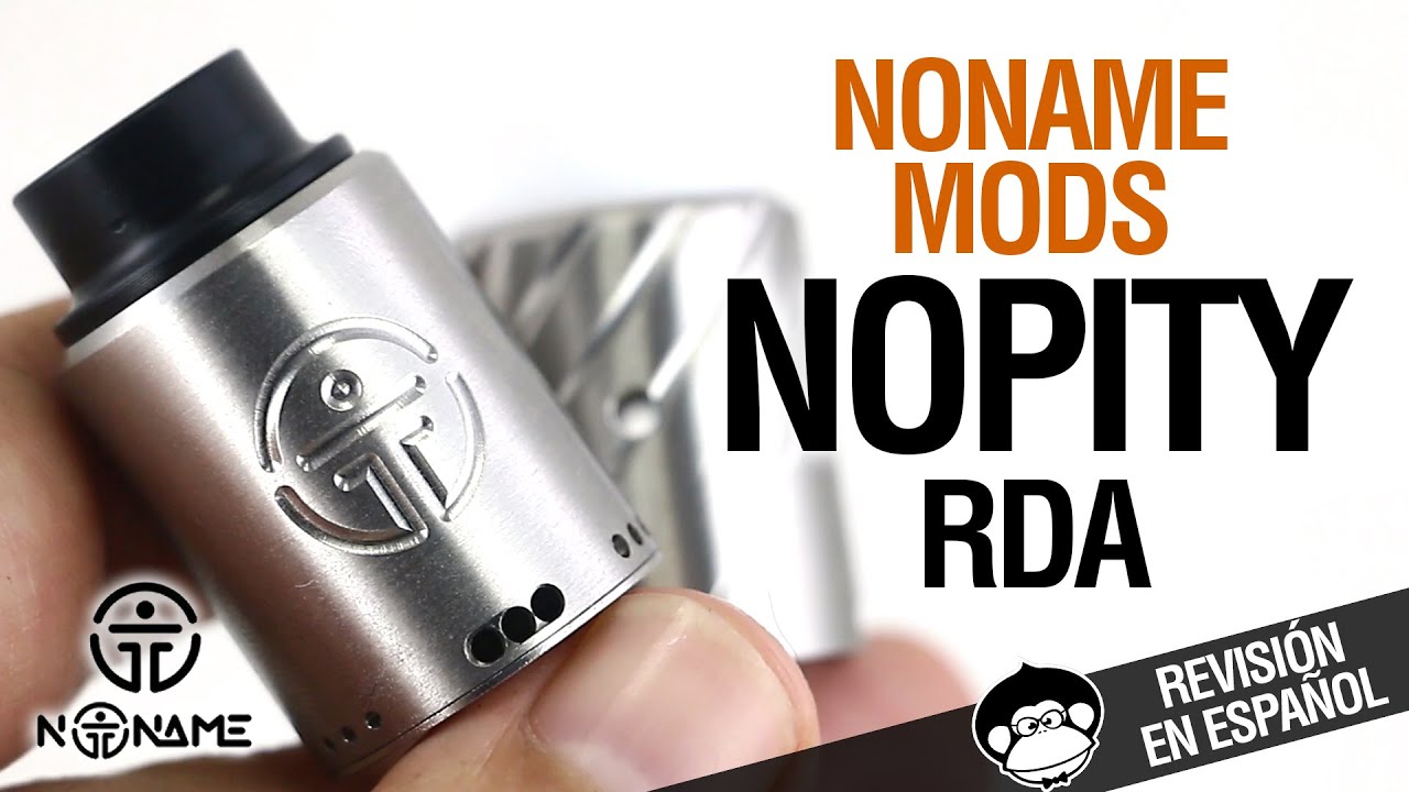 NoPity RDA by NoName Mods / el todoterreno del vapeo en seco - revision