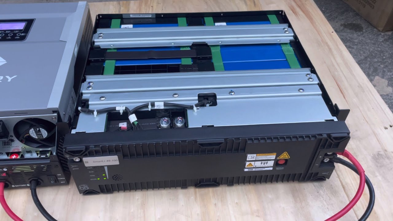 Pin Huawei 48v100Ah có thực sự đáng mua? Hãy xem nội thất của pin