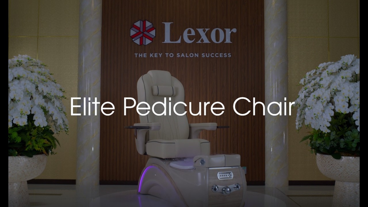 Elite Pedicure Chair With New UltraTouch Cushion | 𝗟𝗘𝗫𝗢𝗥 𝗜𝗡𝗖