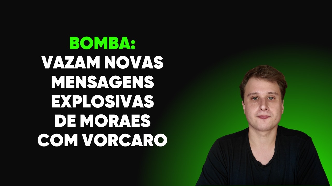 BOMBA: VAZAM MENSAGENS EXPLOSIVAS DE MORAES COM VORCARO