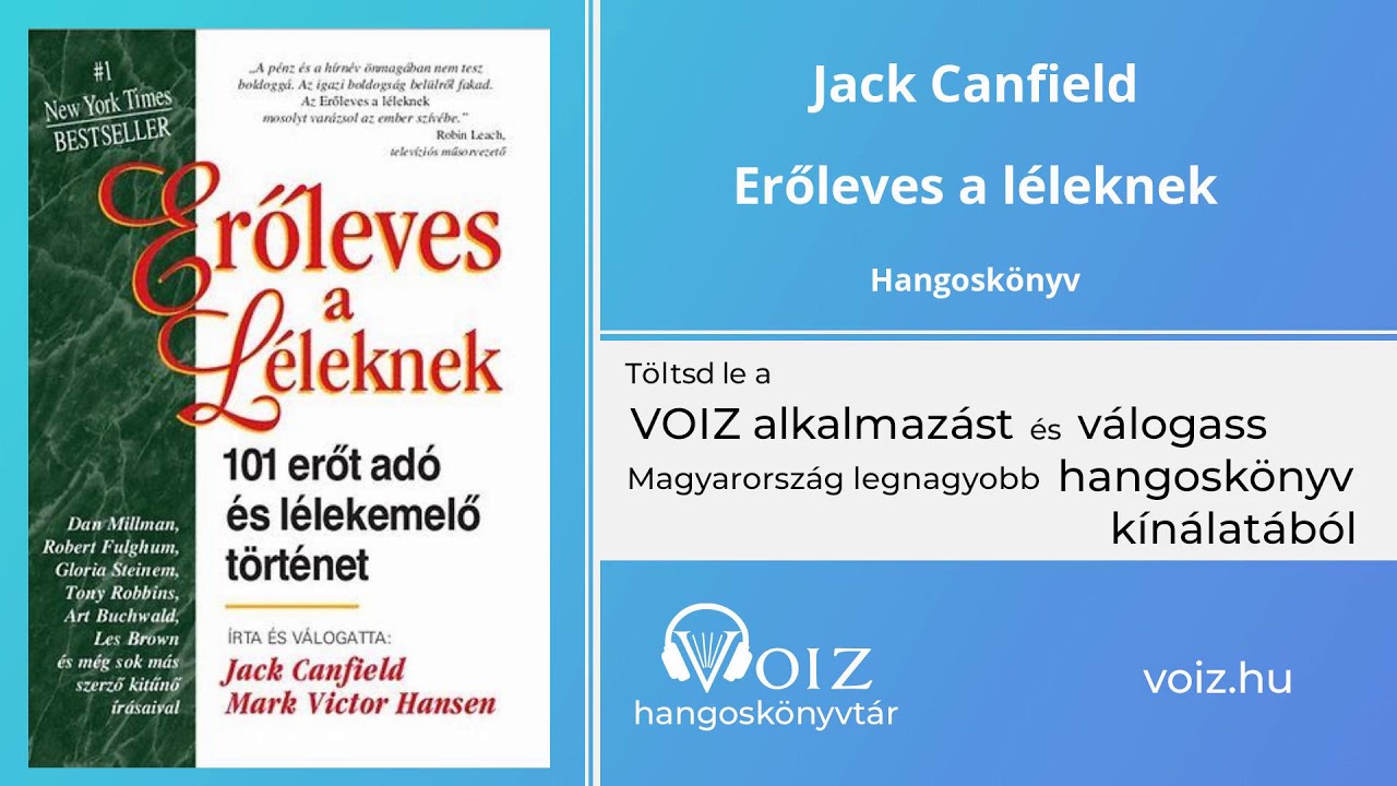 Erőleves a léleknek - Jack Canfield - VOIZ hangoskönyv