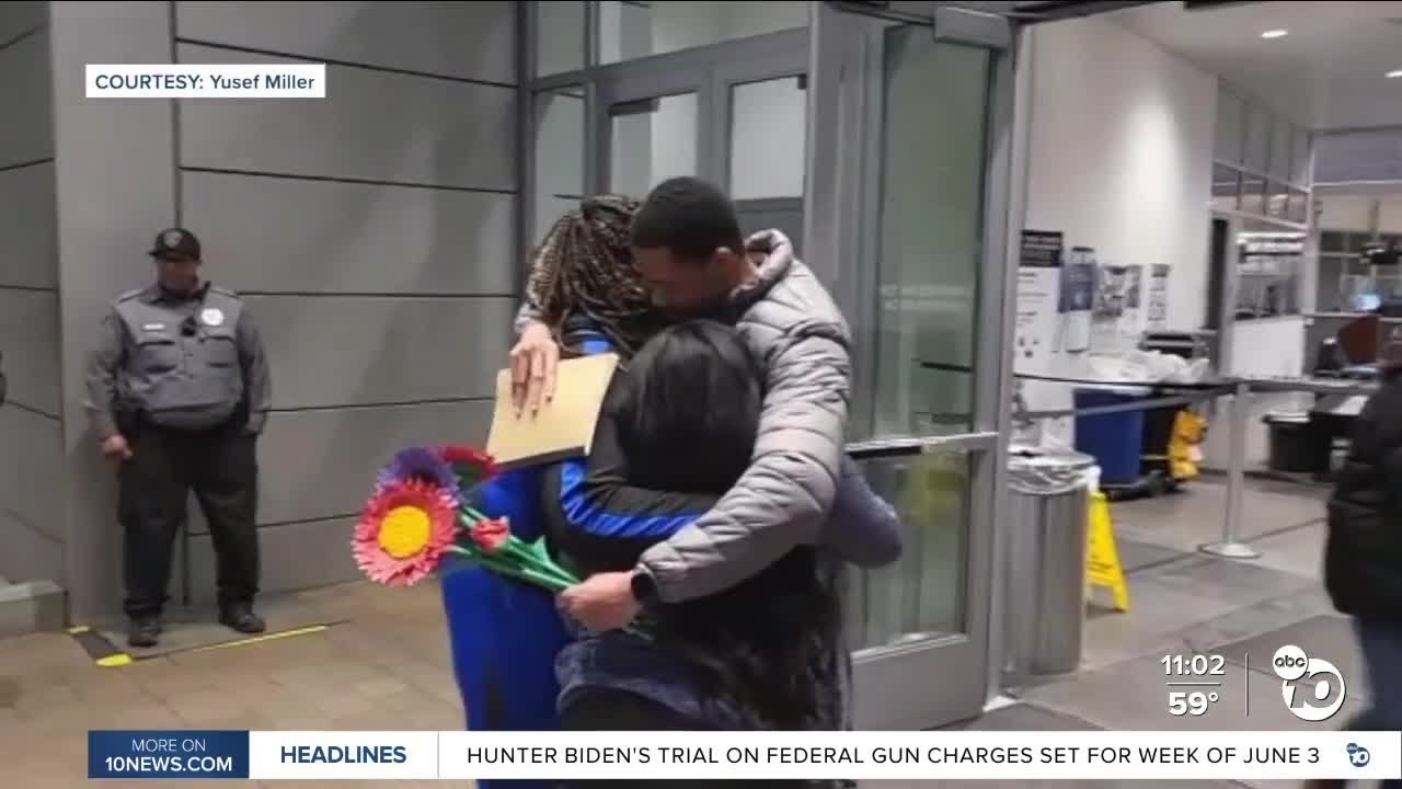 La Mesa security guard returns home after being held in Tijuana prison