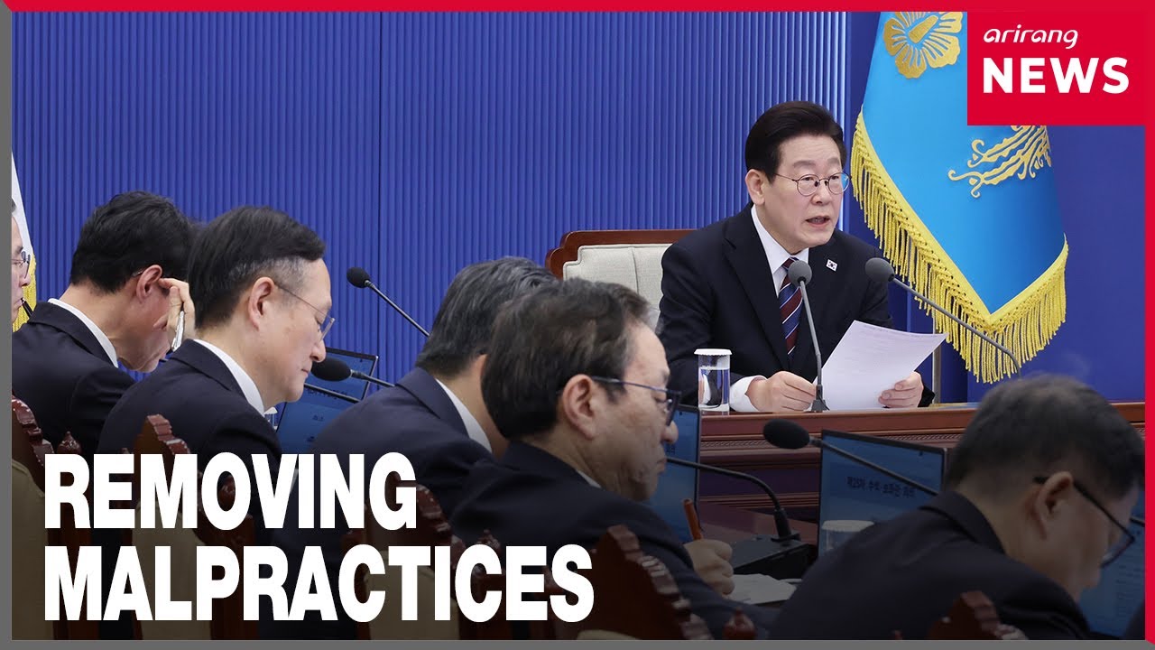 President Lee urges end to malpractices amid increased global instability