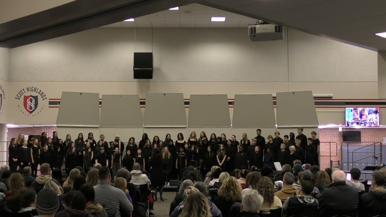 Scott Highlands Middle School 2026 7th Grade Choir Concert