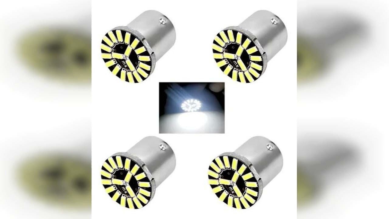 Review: Kit 4 Lampada 18 Led Cambus Bay15d 2 Polo P21 1157 Branco P21 Branco