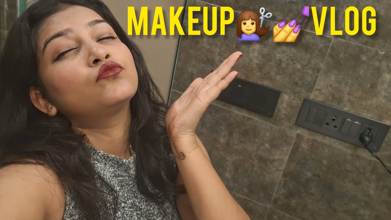 MY 💇‍♀️FIRST 💅MAKEUP 💄 VLOG || MERA PEHLA 💄MAKEUP VLOG 🫰