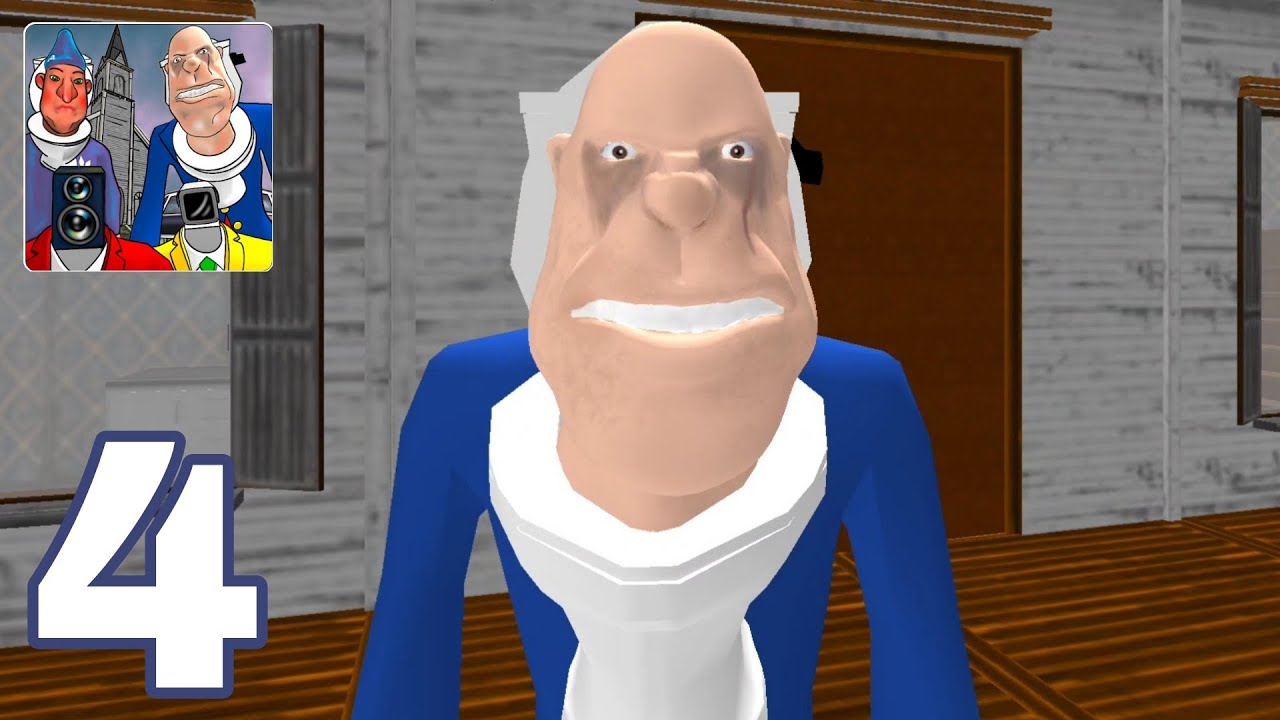Toilet Head Skibidi Neighbor Gameplay Part 4 Level 10 To 12