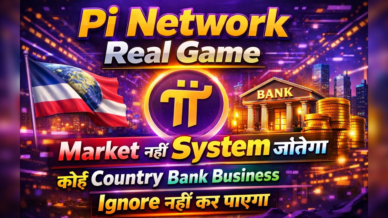🔥 Pi Network Real Game | Market नहीं System जीतेगा |pi network latest update|pi launch date in india