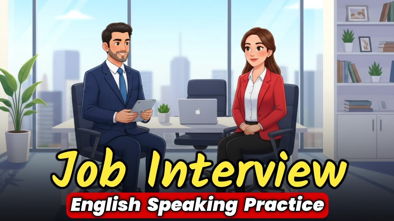 Job Interview In English | English speaking practice 