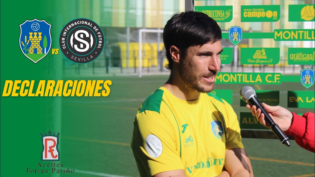 Declaraciones Tena | Montilla CF - CD Inter Sevilla | Jornada 16