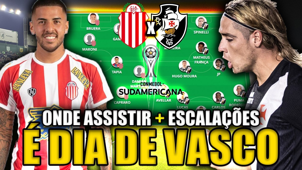 ESTREIA HOJE! NA ARGENTINA COM TIME ALTERNATIVO | VASC&Atilde;O NOT&Iacute;CIAS - DIA DE VASCO