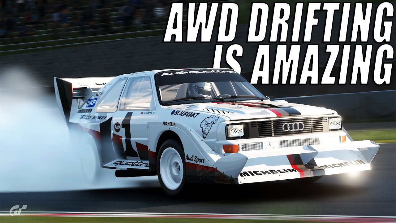 AWD DRIFTING IN GRAN TURISMO 7 IS ABSOLUTELY GREAT