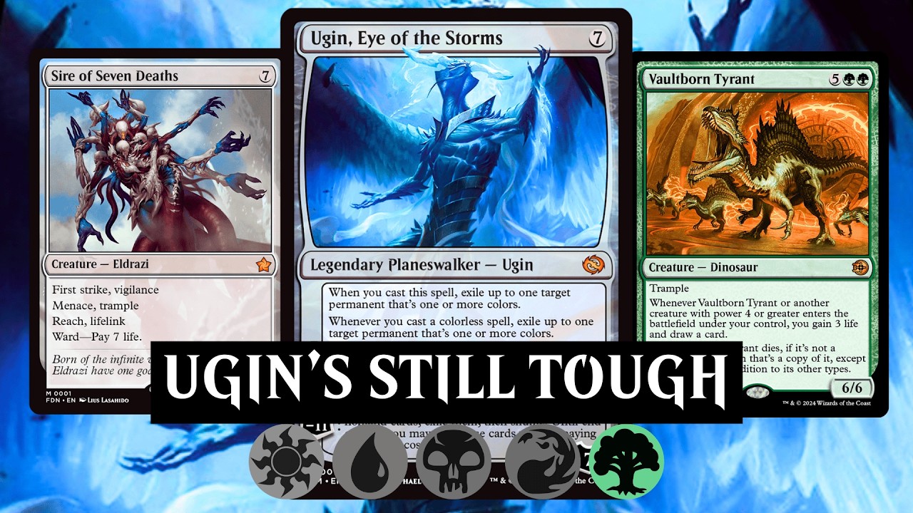 Ugin is Still CRAZY Good! | MTG Arena Standard Mono Green