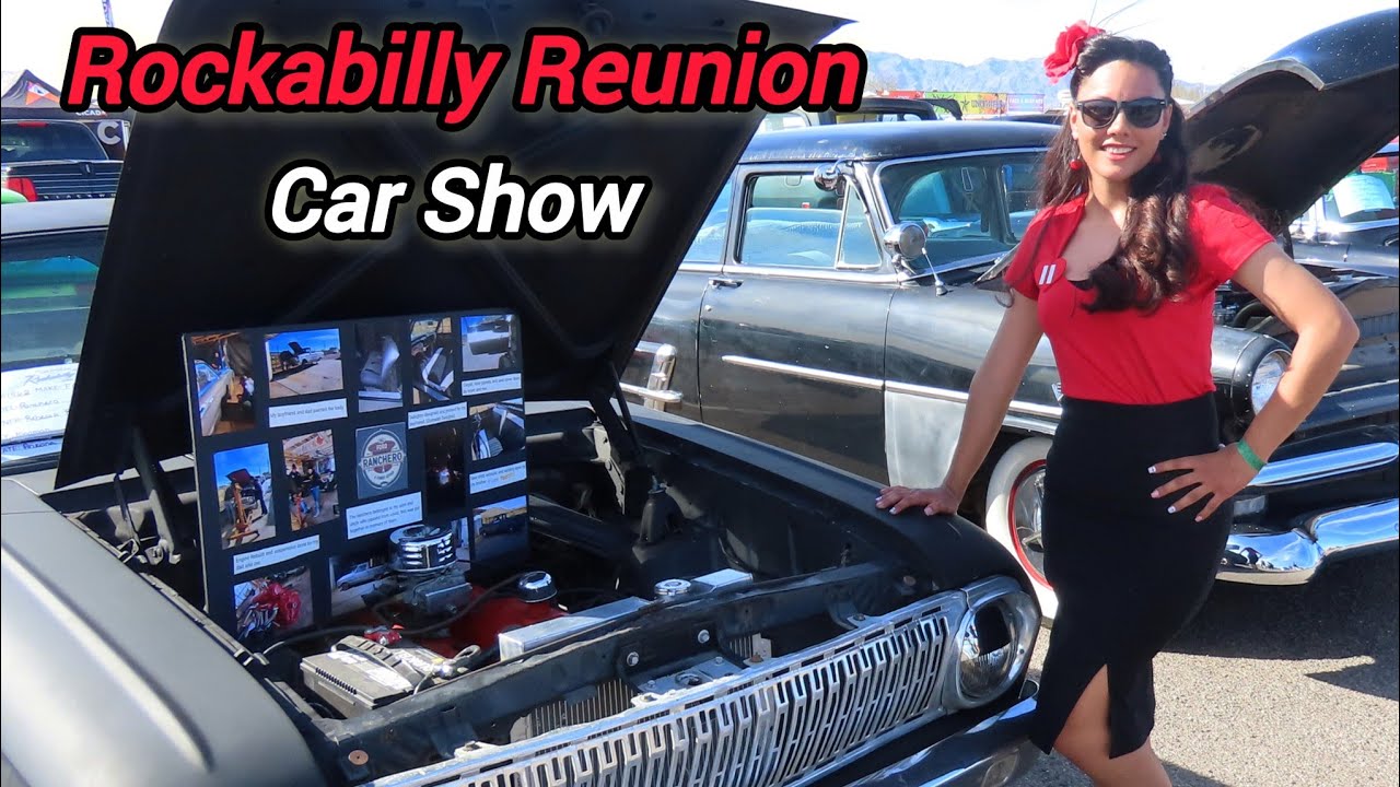 Rockabilly Reunion 2026, автомобильная выставка в Аризоне, Лейк-Хавасу-Сити, хот-роды и рэт-роды,...
