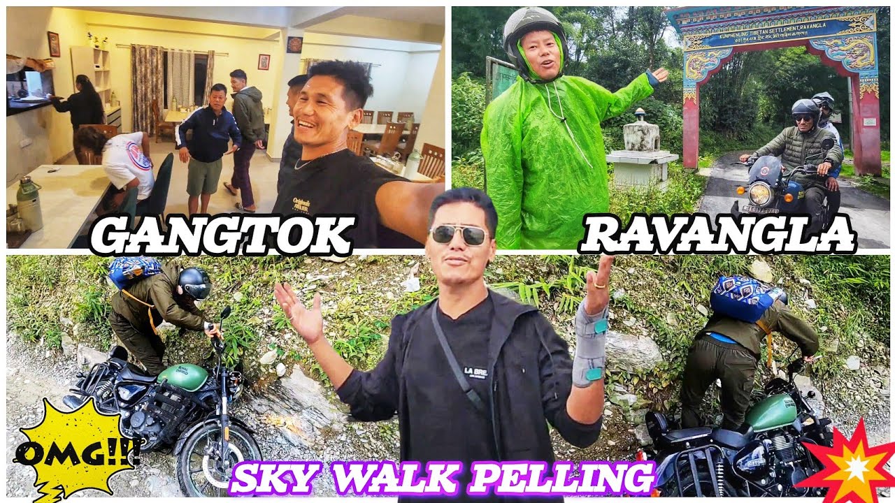 Gangtok To Sky Walk Pelling Sikkim || Dangerous Road ||APFA 2025||Tibetan YouTuber ||Tibetan Vlogger