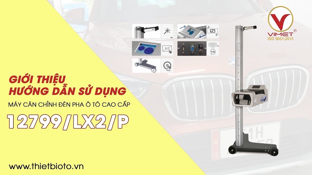 Máy cân chỉnh đèn pha ô tô cao cấp TECNOLUX 12799/LX2/P