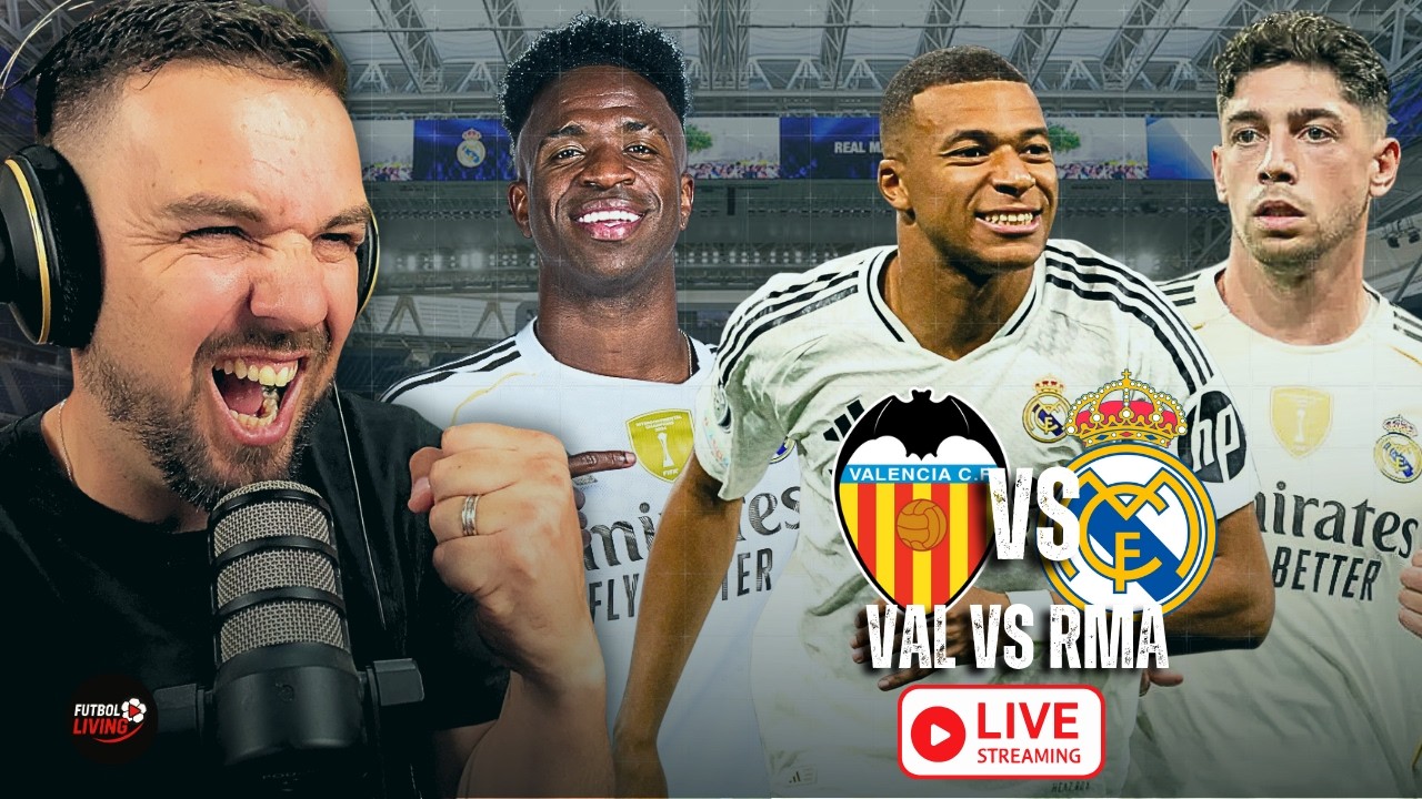 🔴 VALENCIA VS REAL MADRID EN VIVO | LALIGA 2026 👉 REAL MADRID HOY + NARRACIÓN FUTBOL LIVING