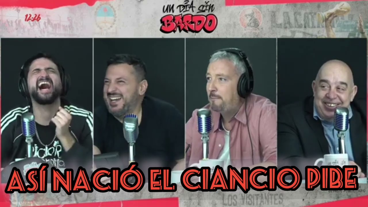 As&iacute; naci&oacute; en @undiasinbardook la frase de Toscano... Ciancio Pibe