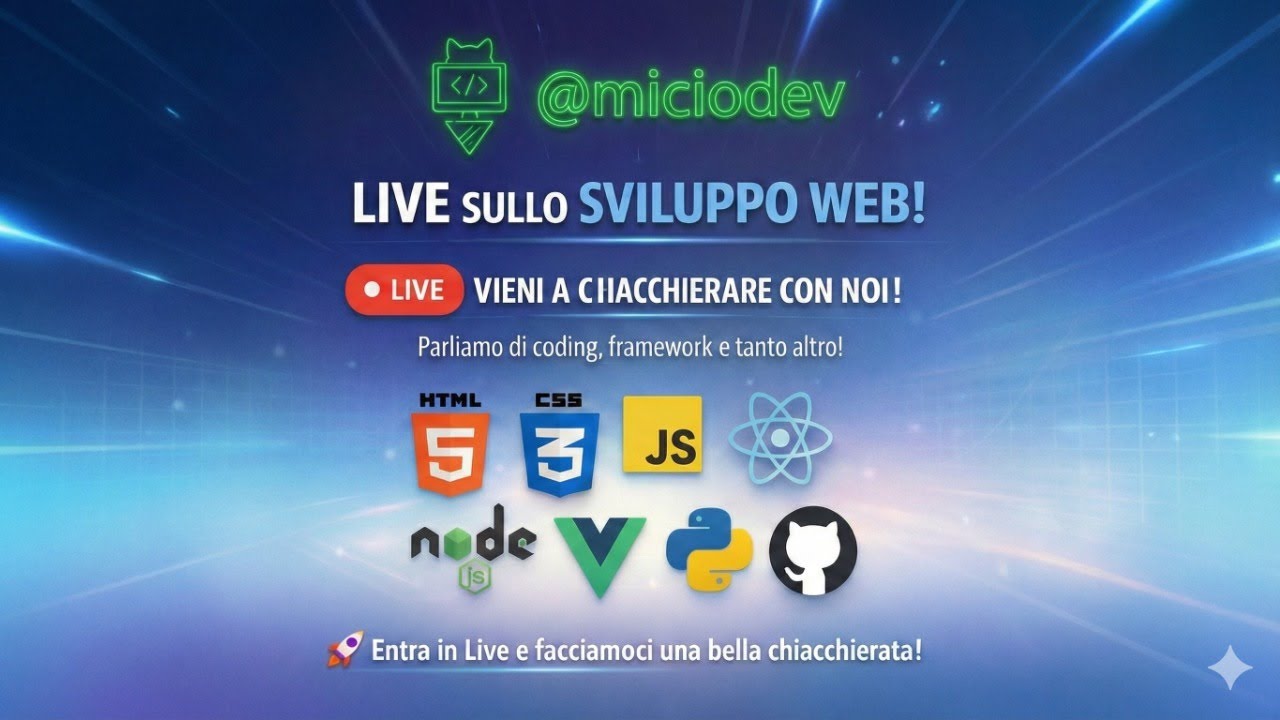 OpenLive: Programmazione & AI, il futuro è oggi!